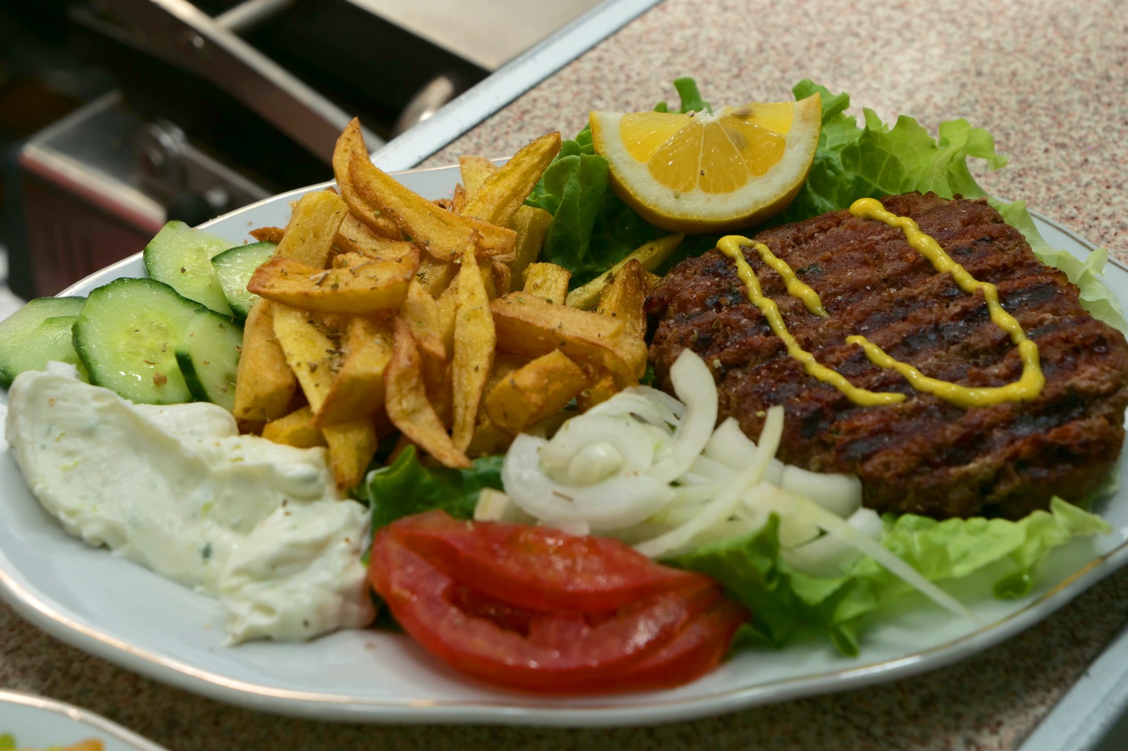 Beef portion