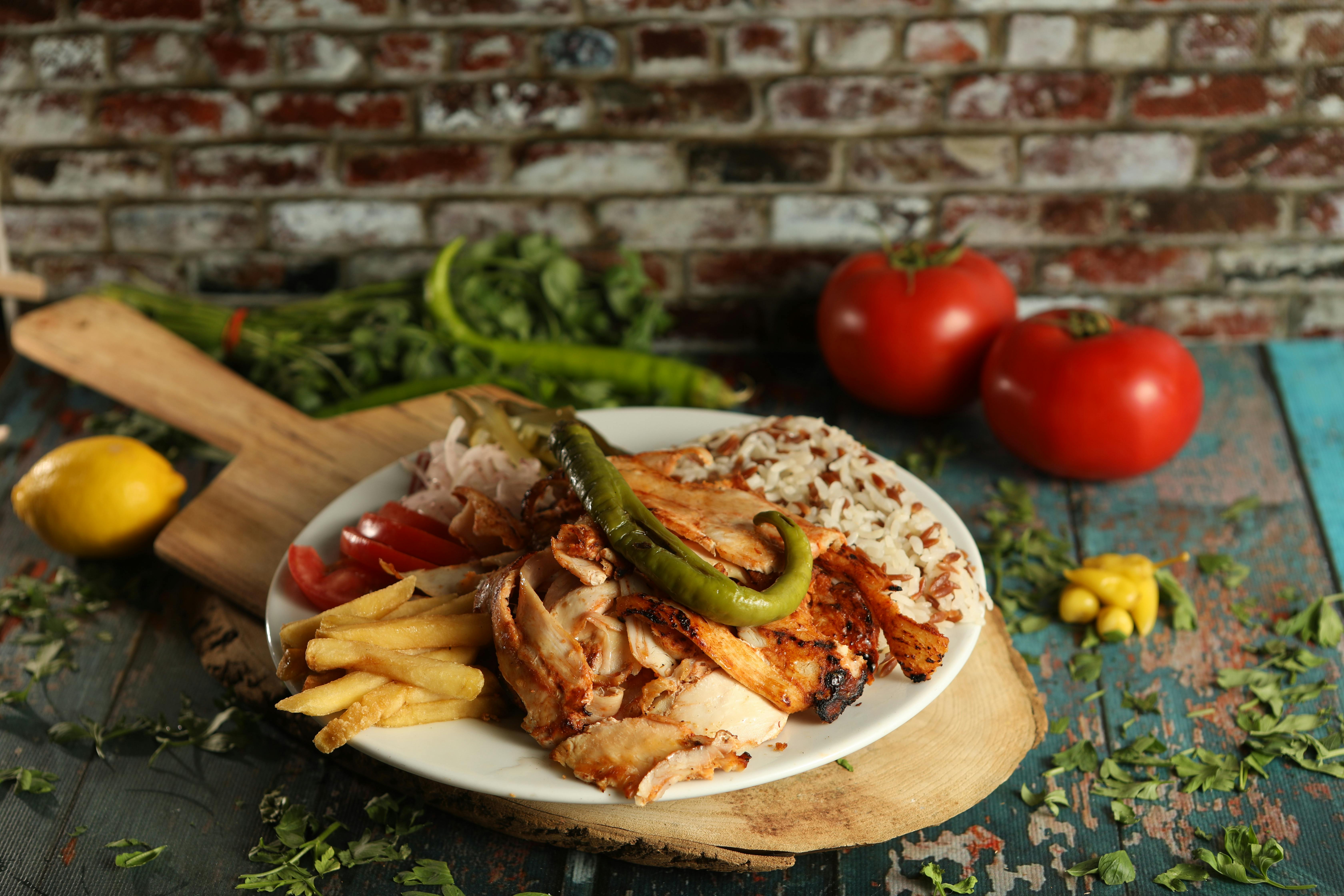 Chicken shishkebab doner