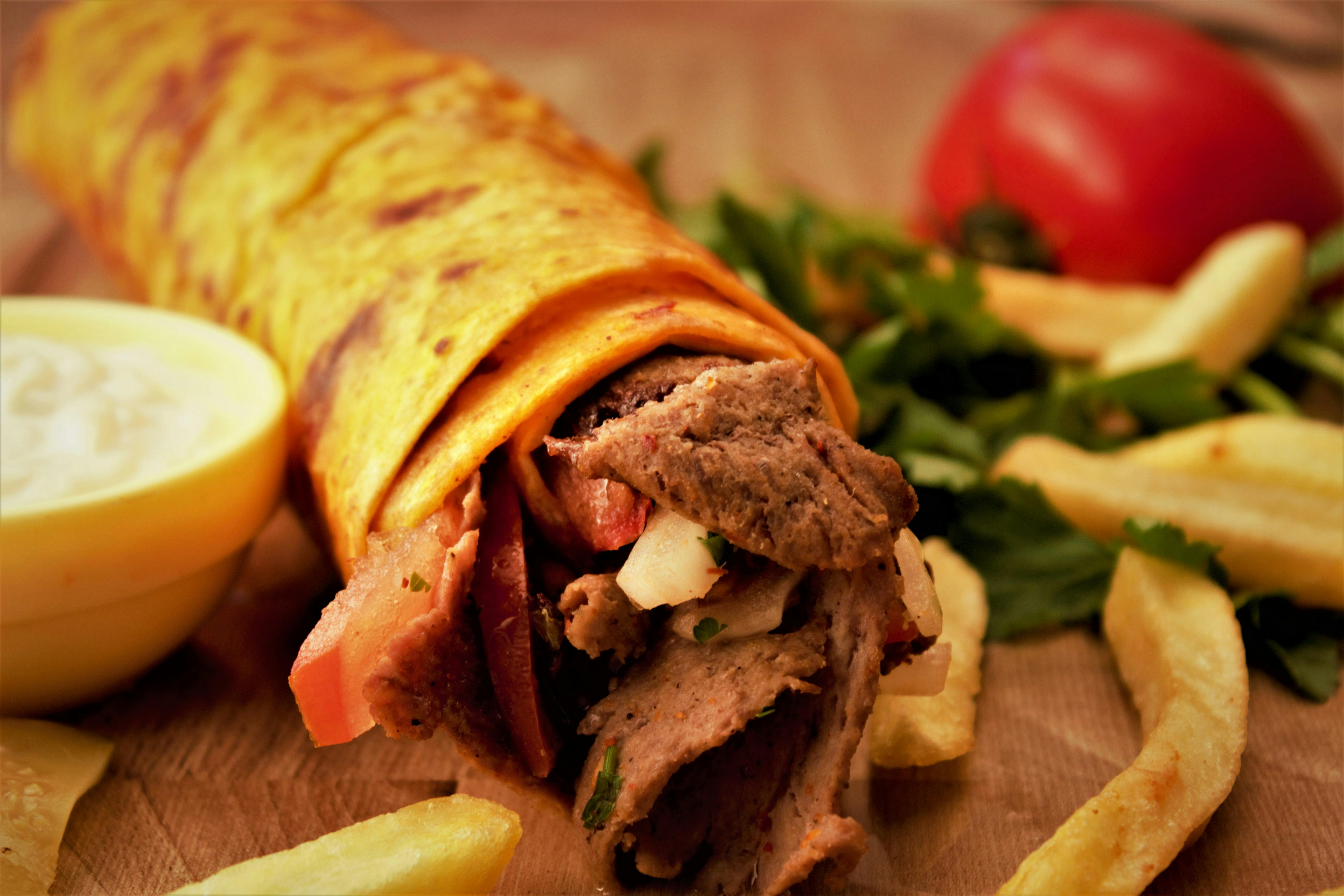 Chicken shishkebab doner